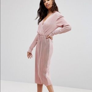ASOS long sleeve wrap dress NWT!!